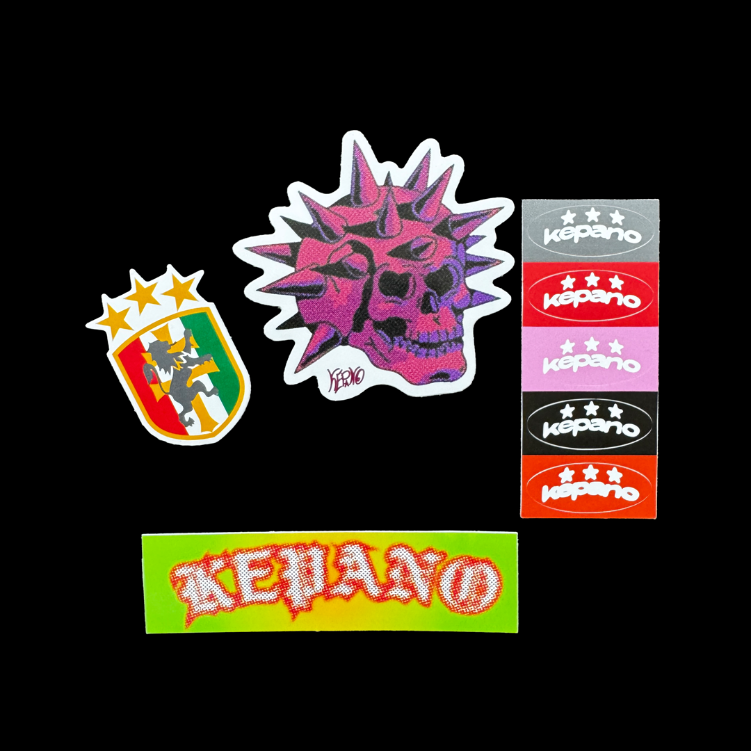 STICKER PACK 4 PIECES