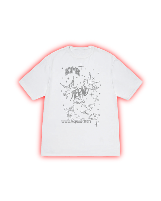 ASCII TEE WHITE