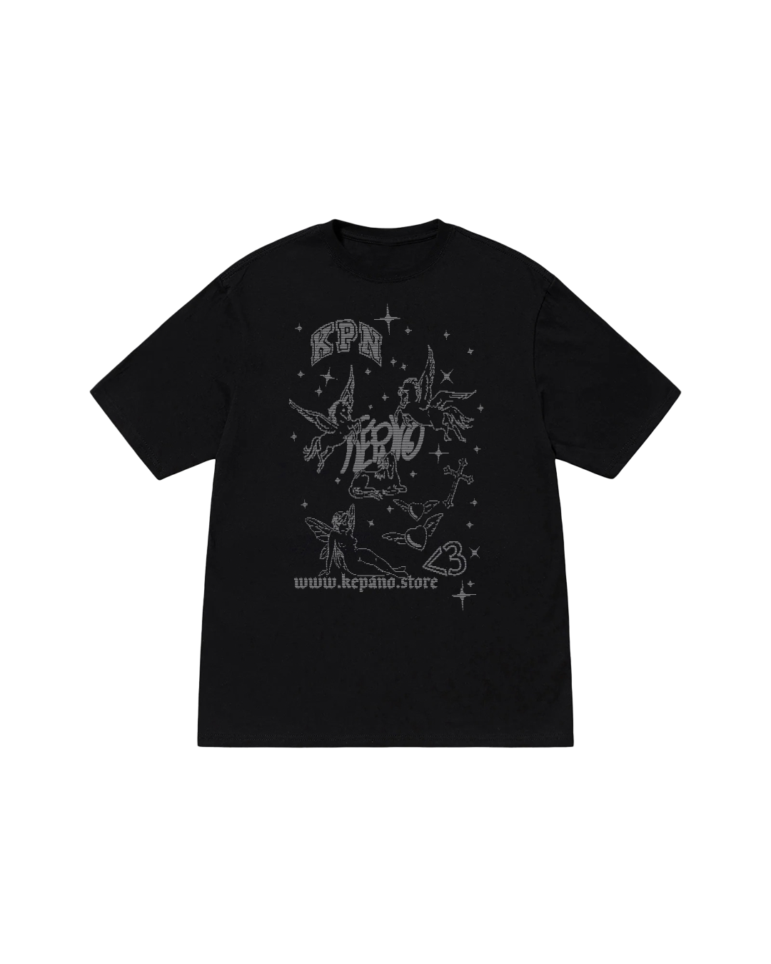 ASCII TEE BLACK